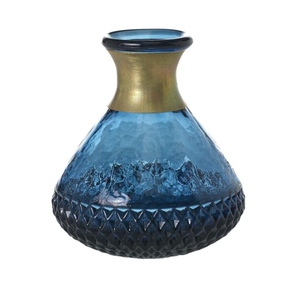 Romy Pyramid Budvase - Blue