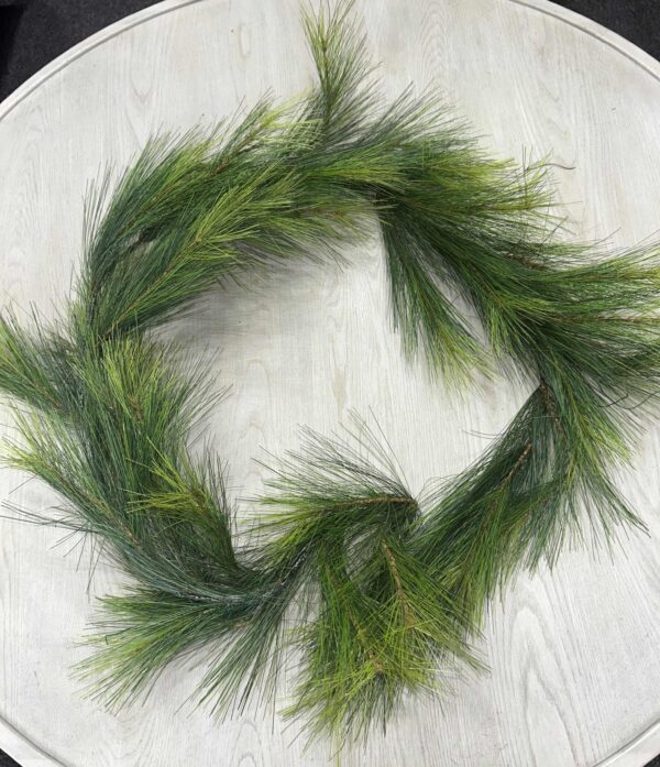 Green Pine Christmas Garland