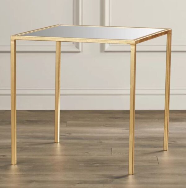 Gold Side Table