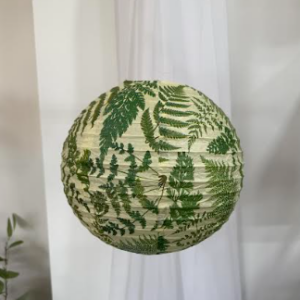 Green Leaf Lantern 18"