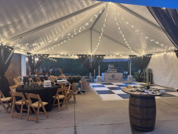 30' x 30' Gable Frame Tent