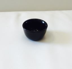 Sake Cup- Black Ceramic - 5/pack