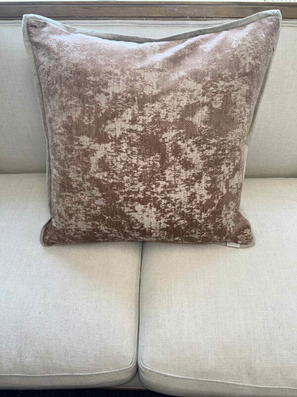 Pink Textured Velvet Pillow (Large)