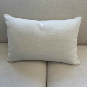 Kate and Ashley Small White Pillow