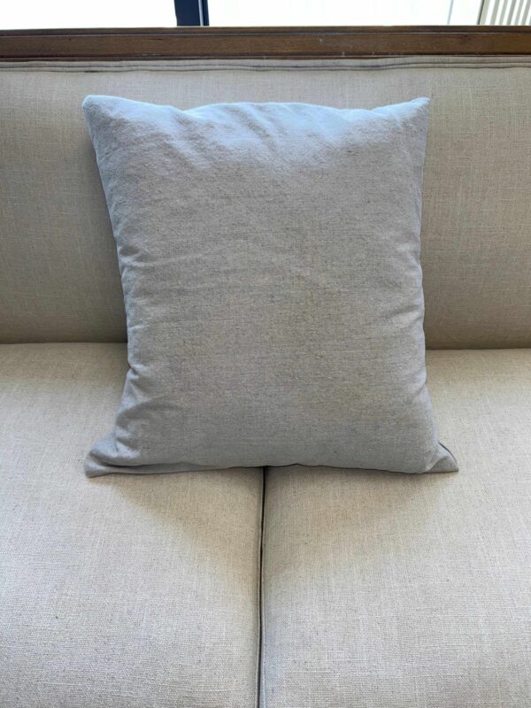 Solid Grey Throw Pillow
