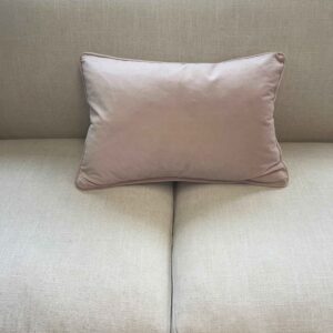 Blush Pink Velvet Pillow