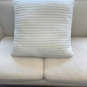 Large White Cotton Pillow