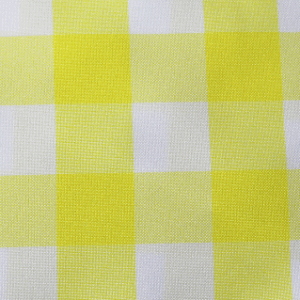 90"x132" Lemon, Round Polyester Tablecloth