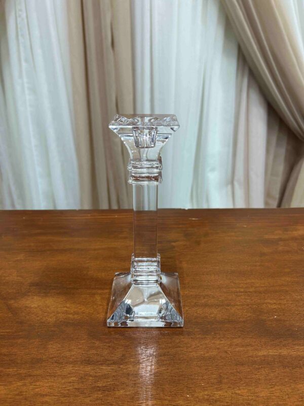 Vintage Crystal 8" Candlestick