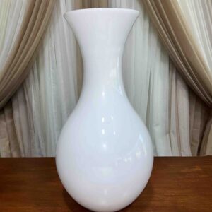 White Bubble Vase 20"