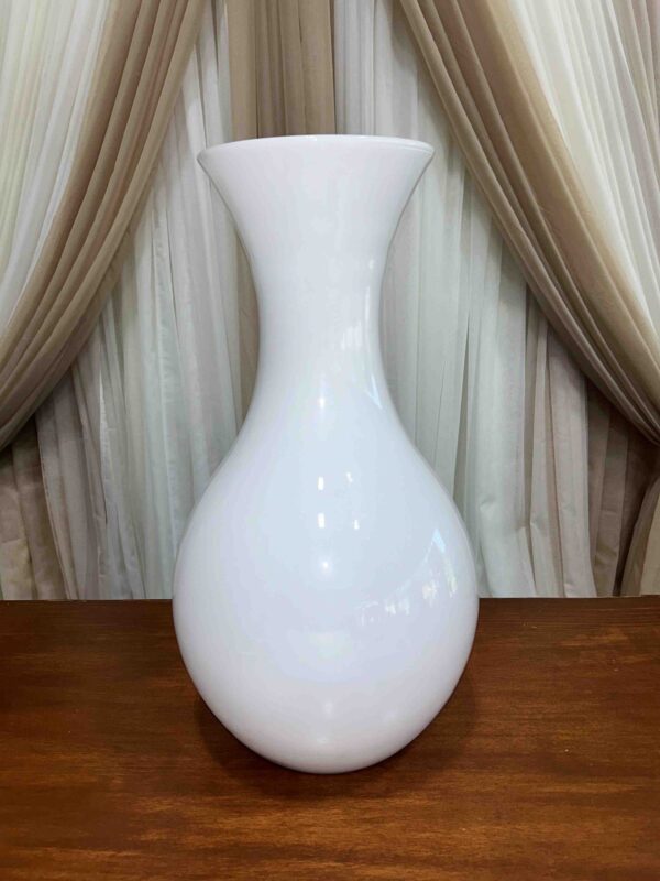White Bubble Vase 20"
