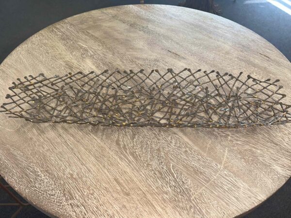 Vintage Iron Basket Centerpiece/Dish