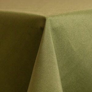 108" Olive Polyester Table Cloth