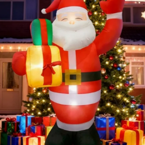 Blow up Santa Decor