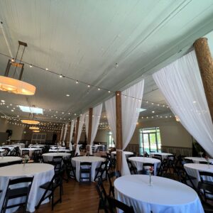 Single Sided Tapered Pole Drape