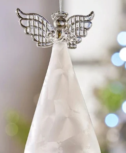 White Angel Ornament